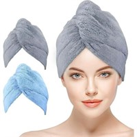 10x26  2 Pack Bathwe Hair Towel Wrap Women   Ultra
