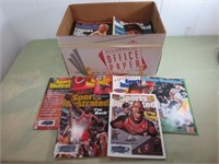 Box of Late 80's Early 90's Sports Ill. Magazines