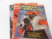 1960-1961 Sports Car Illustrated magazines (3)