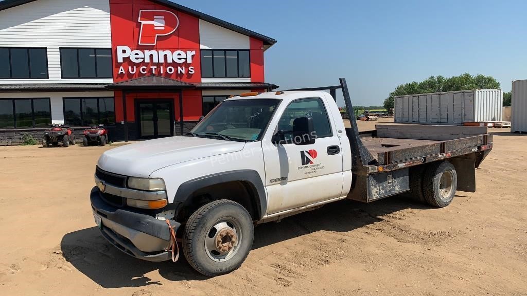 Chevrolet Silverado 3500 Flat Deck Pickup 8.1l V8