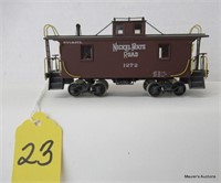 Brass NKP Caboose, Painted
