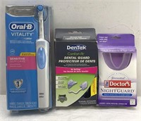 Oral-B Rechargeable Toothbrush/ Dentek Dental