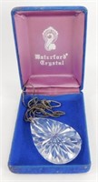 Old Waterford Crystal Necklace - Original Box