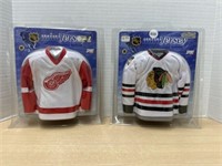 2 Collectable Mini Jersey's - Chicago & Detroit
