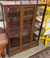 Brown Painted China Closet