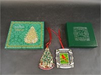 The White House and George Bush Christmas Ornament