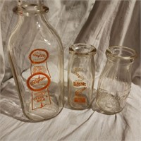 3 Flynn's Dairy Milk Bottles