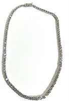 Sterling CZ Necklace