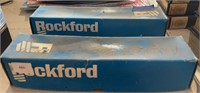 Two boxes of Rockford anchor bolts