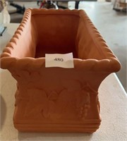 Clay planter