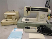 2 Singer Sewing Machines - Both Work