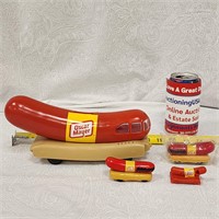 Oscar Mayer Hot Dog Weiner Bank Whistle Hot Wheel