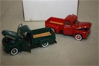 2 Ford Die Cast 1:32 Scale 1948 & 1956