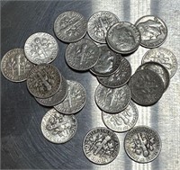 (20) Silver Dimes See Photos for Details