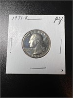 1971-S Washington Quarter Proof