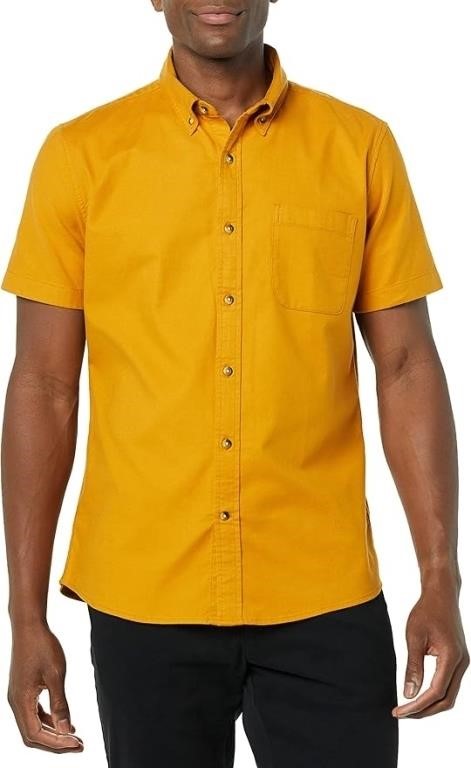 XL - Goodthreads Mens Slim-fit Short-Sleeve Stretc