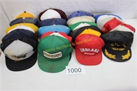 Group of (20) Advertising Caps