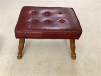 Red foot stool
