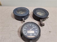 (2) Used Vintage Mercoid Pressure Switches & Gage