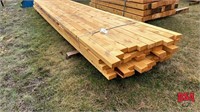 50 pcs. of 2"x4"x16' Spruce Lumber