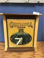 Olympia Beer Clock