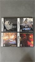 4pc Nintendo DS Fantasy & Related Videogames