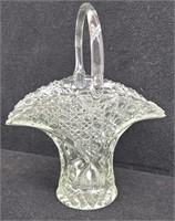 Large Crystal Brides Basket Sawtooth Rim