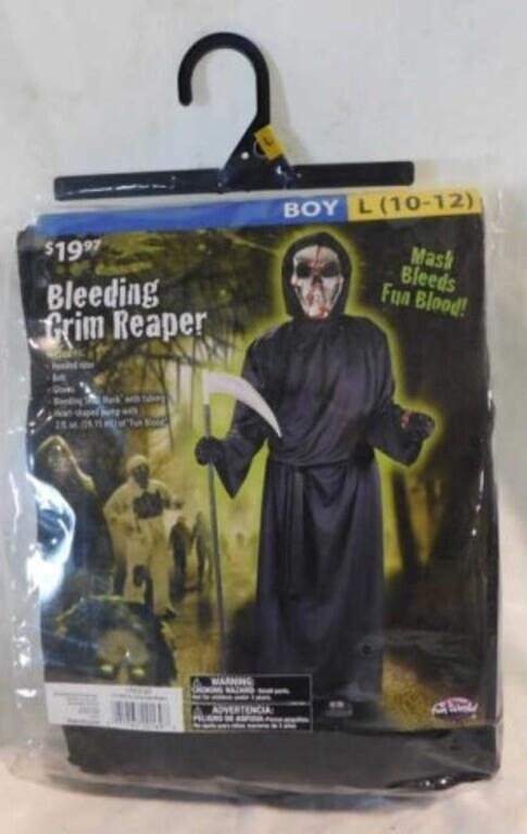 New Bleeding Grim Reaper Halloween costume,