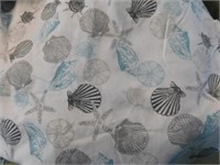 Sea shell design twin size bedding: Comforter &