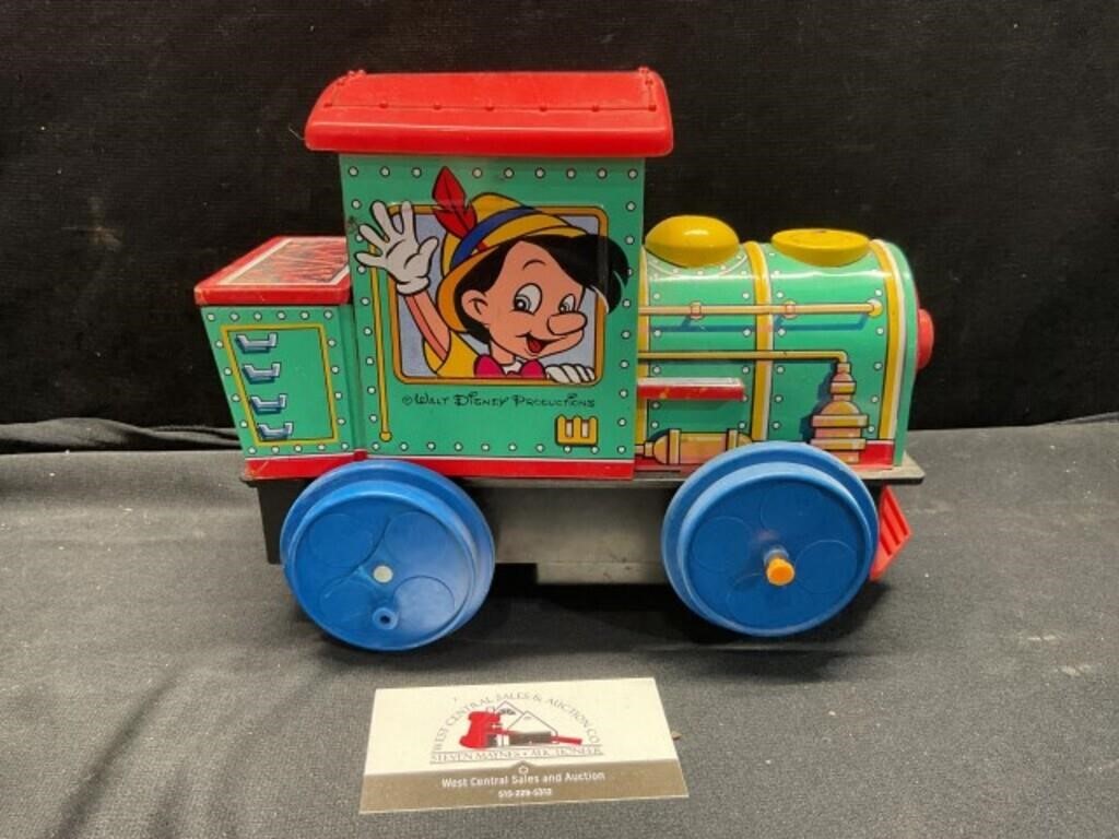 Tin Litho Disney Train