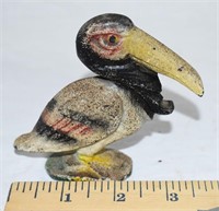 VINTAGE CAST IRON PELICAN BOTTLE OPENER