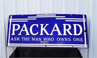 Porcelain Packard Sign