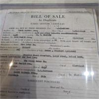 Bill of Sales for Cars