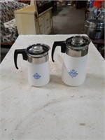 Corning ware 6 cup and 9 cup  Percolator