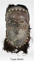 African Kuba/ Bakuba Tribal Ceremonial Wood Mask