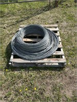 Skid of twisted heavy wire