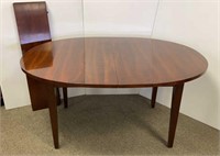 Dining table with three leaves