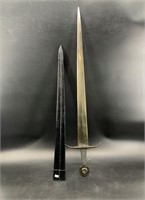 Lot of 2: 11th century style sword, hand crafted w