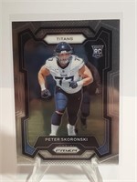 2023 Panini Prizm Peter Skoronski RC