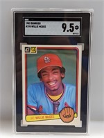 1983 Donruss “Rookie” #190 Willie McGee SGC 9.5