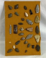 Vintage lot of arrowheads