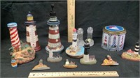 Assorted Light Houses, Magnets,