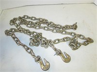 12' Heavy-Duty Chain with Clevis Hooks