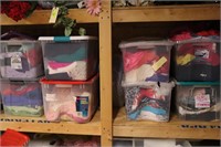 Tubs of Women's & Men's Clothing