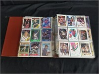 Album of sports cards, baseball, basketball,