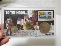 "To the Moon…" U.S. coin and stamp set!
