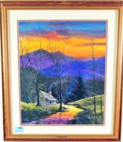 "EVENING EASE" BY RANDALL OGLE - SIGNED AND