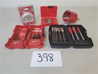 Assorted Drill Bits, Hole Saws, Etc.