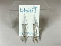 Takobia Pierced Dangle Earrings