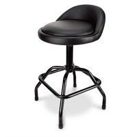 W5456  BRIDGELAND Metal Bar Stool, Swivel, Low Bac